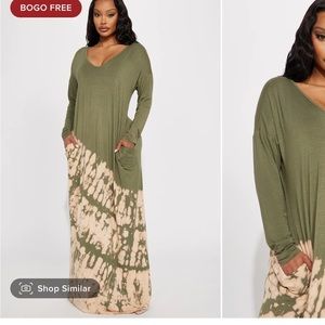 Alana Tie Dye Maxi Dress